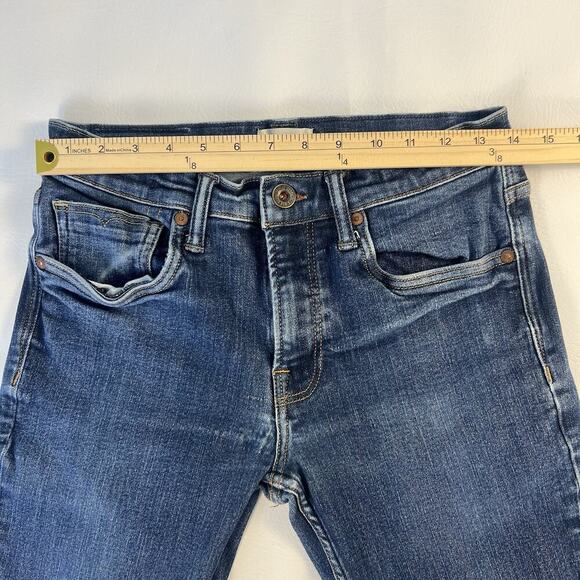The Rising Sun MFG Co Slim Stretch Jeans Women's Sz. 31 Blue Denim Medium Wash - Picture 7 of 11